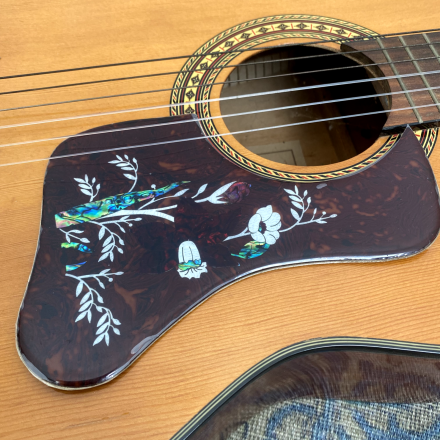 1x Acoustic guitar deluxe 2mm scratchplate pickguard epiphone ej200ce cutaway - Image 3