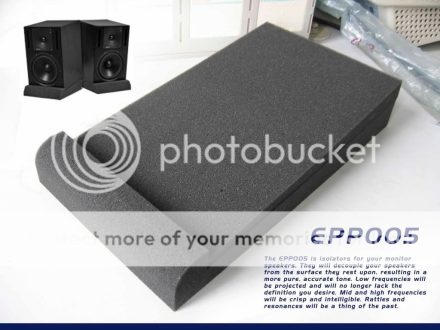 5 x ALCTRON EPP005 STUDIO MONITOR SPEAKER ISOLATION Pads pair HS50M isolator lot - Image 16