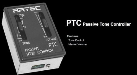 Artec PTC Passive professional Preamp + PP607 piezo + standard jack kit