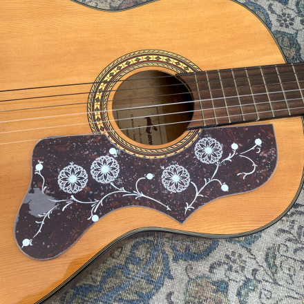 1x right handed Acoustic guitar deluxe 1mm scratchplate pickguard  j200 sj200 - Image 3