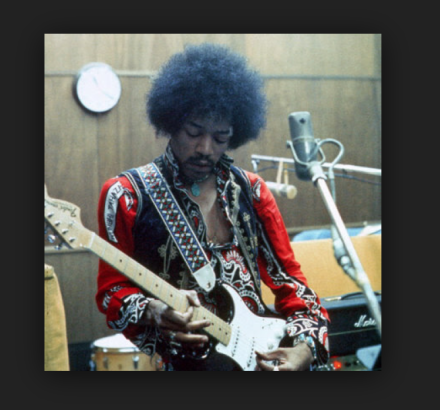 Ace looking Jimi Hendrix Style guitar strap - Ideal xmas gift present - Bargain! - Image 3