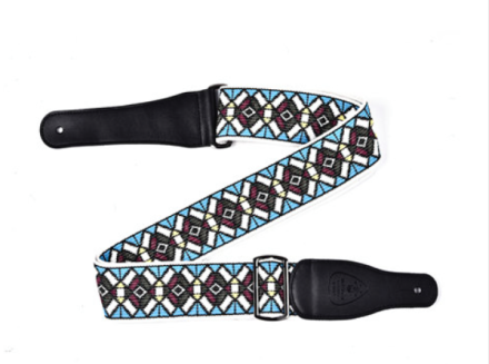 Ace looking Jimi Hendrix Style guitar strap - Ideal xmas gift present - Bargain!