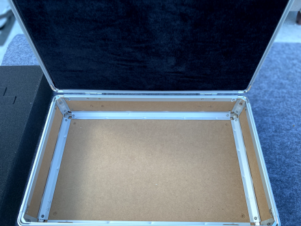 Premium Microphone pedal flight case alloy combination Box new old stock - Image 3