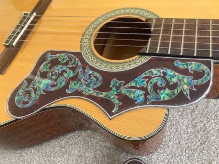 1x Acoustic guitar deluxe 2mm scratchplate pickguard epiphone j200 sj200 - Image 3