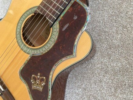 1x Acoustic guitar deluxe 2mm scratchplate pickguard epiphone j200 sj200 - Image 3