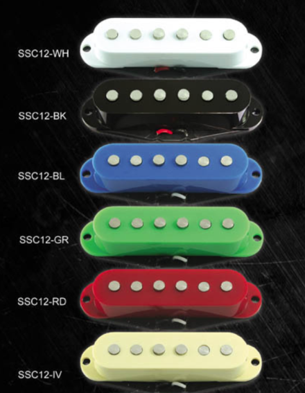 ARTEC GIOVANNI Stratocaster / Strat 'pickup covers' many colours, - set of 3