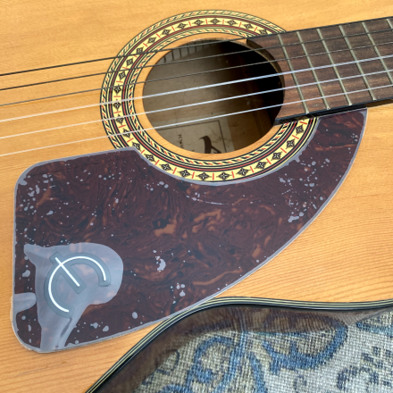 1 x Acoustic guitar STD 1mm scratchplate pickguard new old stock