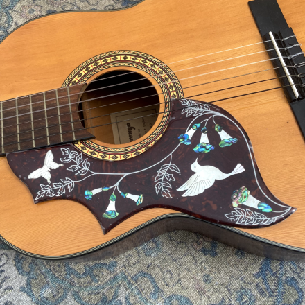 Left handed Acoustic guitar deluxe 2mm scratchplate pickguard dove hummingbird - Image 3