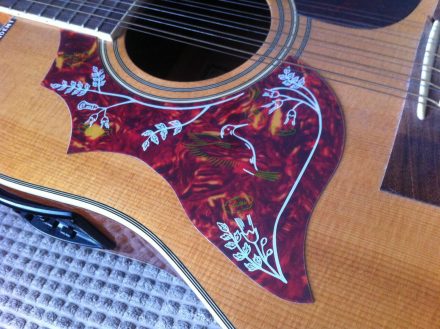 Acoustic guitar j200 sj200 style scratchplate pickguard  left hand / handed - Image 15