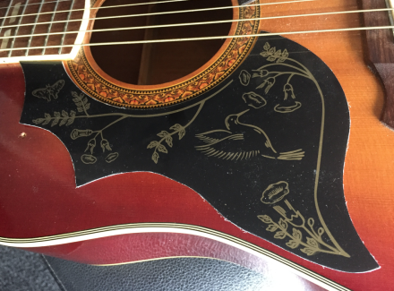 Acoustic guitar j200 sj200 style scratchplate pickguard  left hand / handed - Image 13