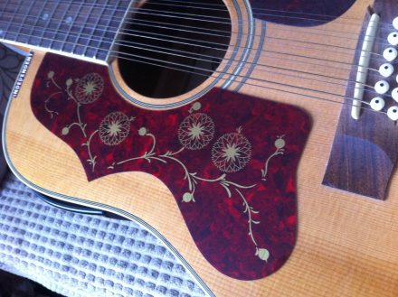 Acoustic guitar j200 sj200 style scratchplate pickguard  left hand / handed - Image 12