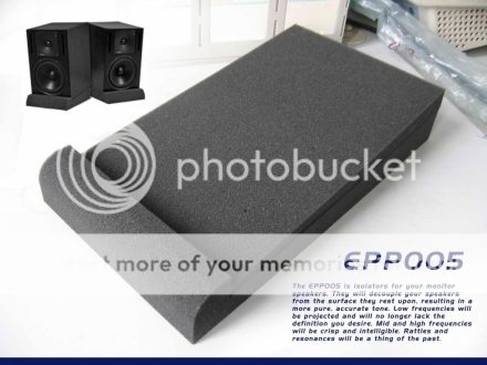 ALCTRON EPP007 STUDIO MONITOR SPEAKER ISOLATION Pads Pair - isolators isolator - Image 19