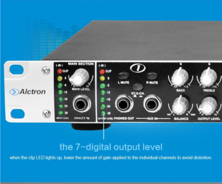 ALCTRON HP400 HEADPHONE SPLITTER AMP 4 WAY - Image 3