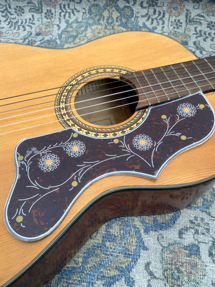 1 X  Acoustic guitar deluxe 2mm scratchplate pickguard epiphone j200 sj200