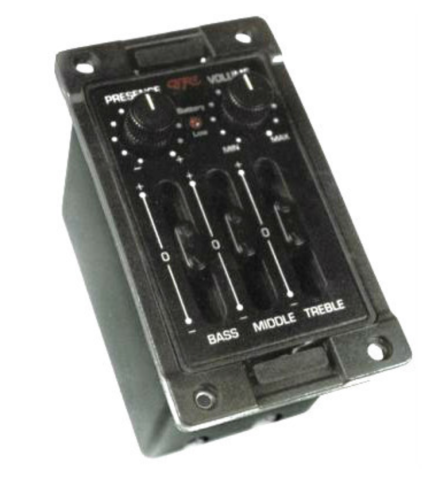 ARTEC DFC-S ACOUSTIC GUITAR PREAMP PICKUP KIT WITH PP607 PIEZO AND JACK