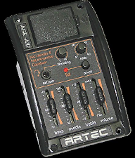 Artec AGE-AIR  World 1st Vocal Blender FM Transmitter acoustic EQ pickup preamp