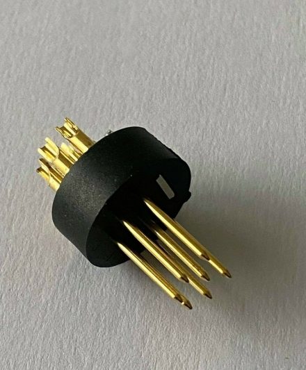 5 x 7 pin gold plated XLR Project tube valve Microphone for projects & mods - Image 3