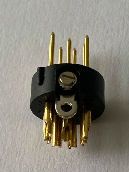 5 x 7 pin gold plated XLR Project tube valve Microphone for projects & mods - Image 5
