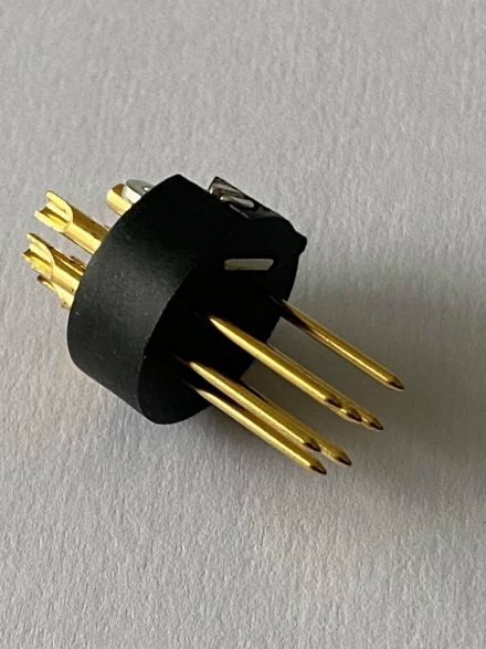 5 x 7 pin gold plated XLR Project tube valve Microphone for projects & mods