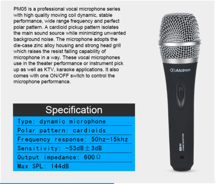 B-stock Alctron pm05 studio condenser microphone - Image 4